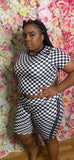 Checkerboard 2 piece Outfit - Mz. Sassy E Boutique