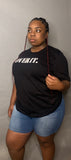 Black Over it shirt Only - Mz. Sassy E Boutique