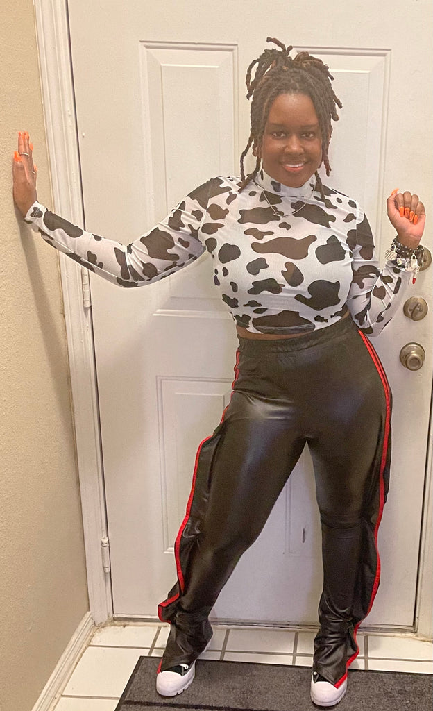 Red Leather Pants - Mz. Sassy E Boutique