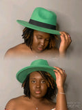 Dark green fedora hat - Mz. Sassy E Boutique
